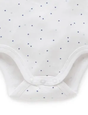 2 Pack Singlet Bodysuit Pale Blue Pack