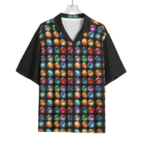 8bit Gem Master Bowling Shirt
