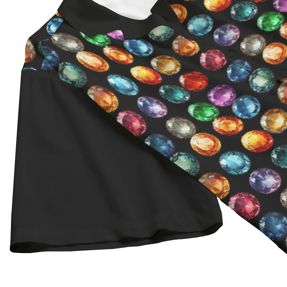 8bit Gem Master Bowling Shirt