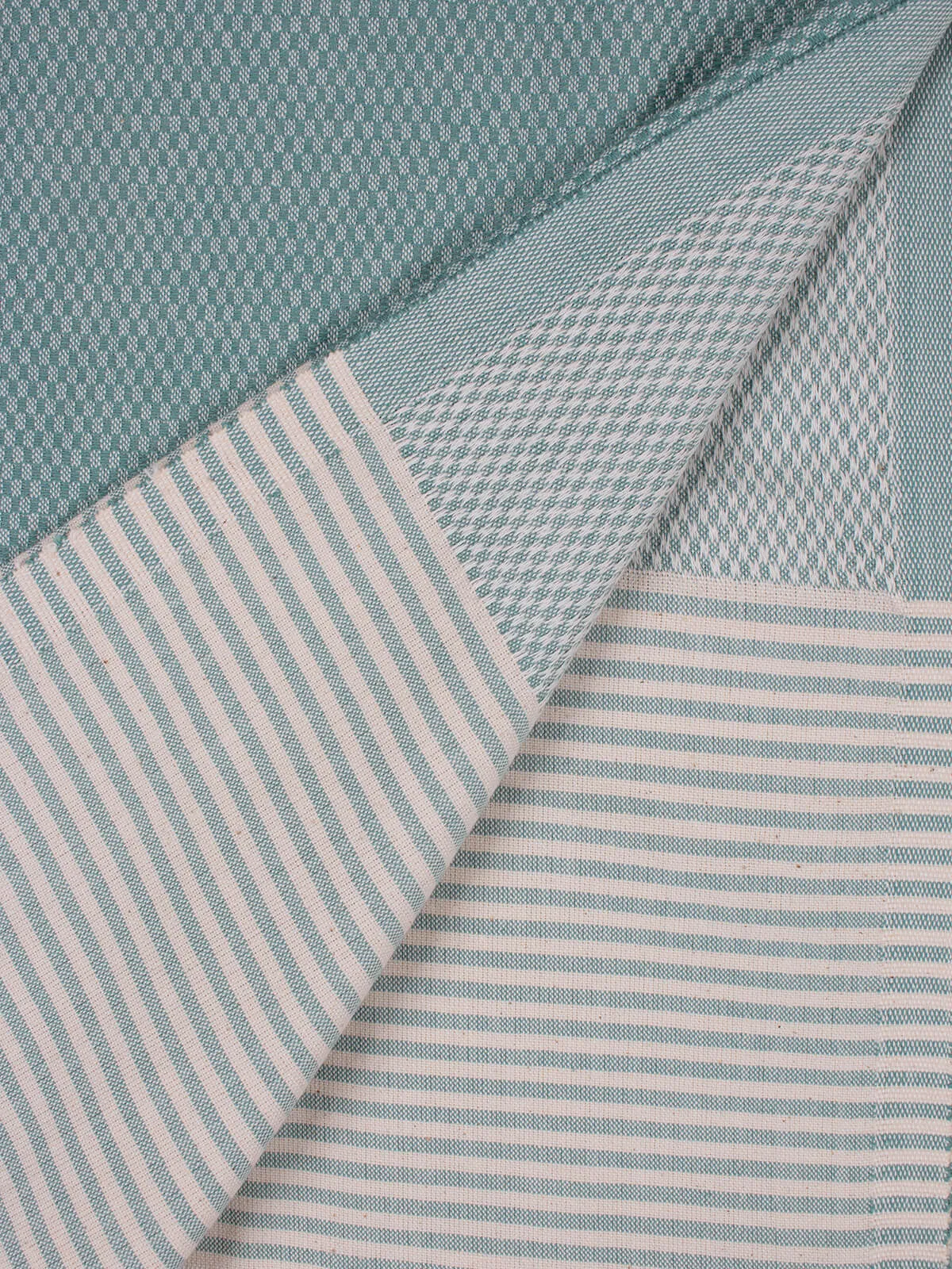 Amalfi Hammam Towel, Grey Green