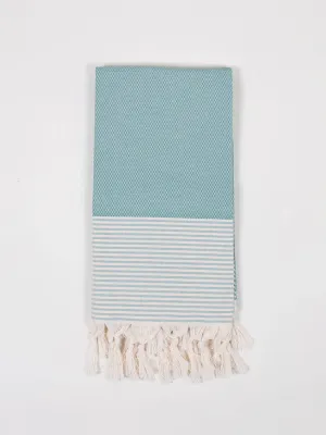 Amalfi Hammam Towel, Grey Green