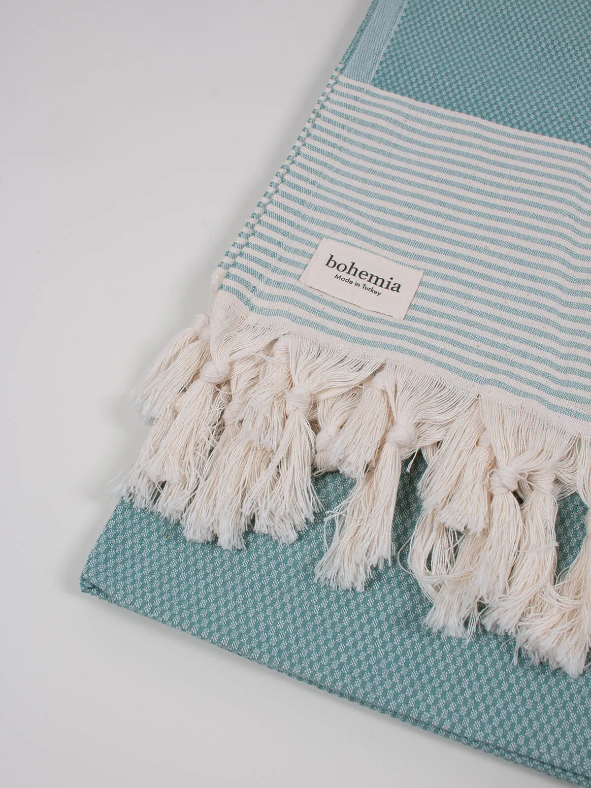 Amalfi Hammam Towel, Grey Green