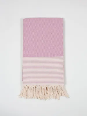Amalfi Hammam Towel, Vintage Pink