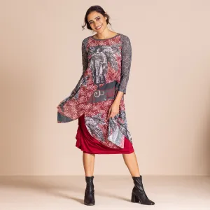 angel mesh circle tunic