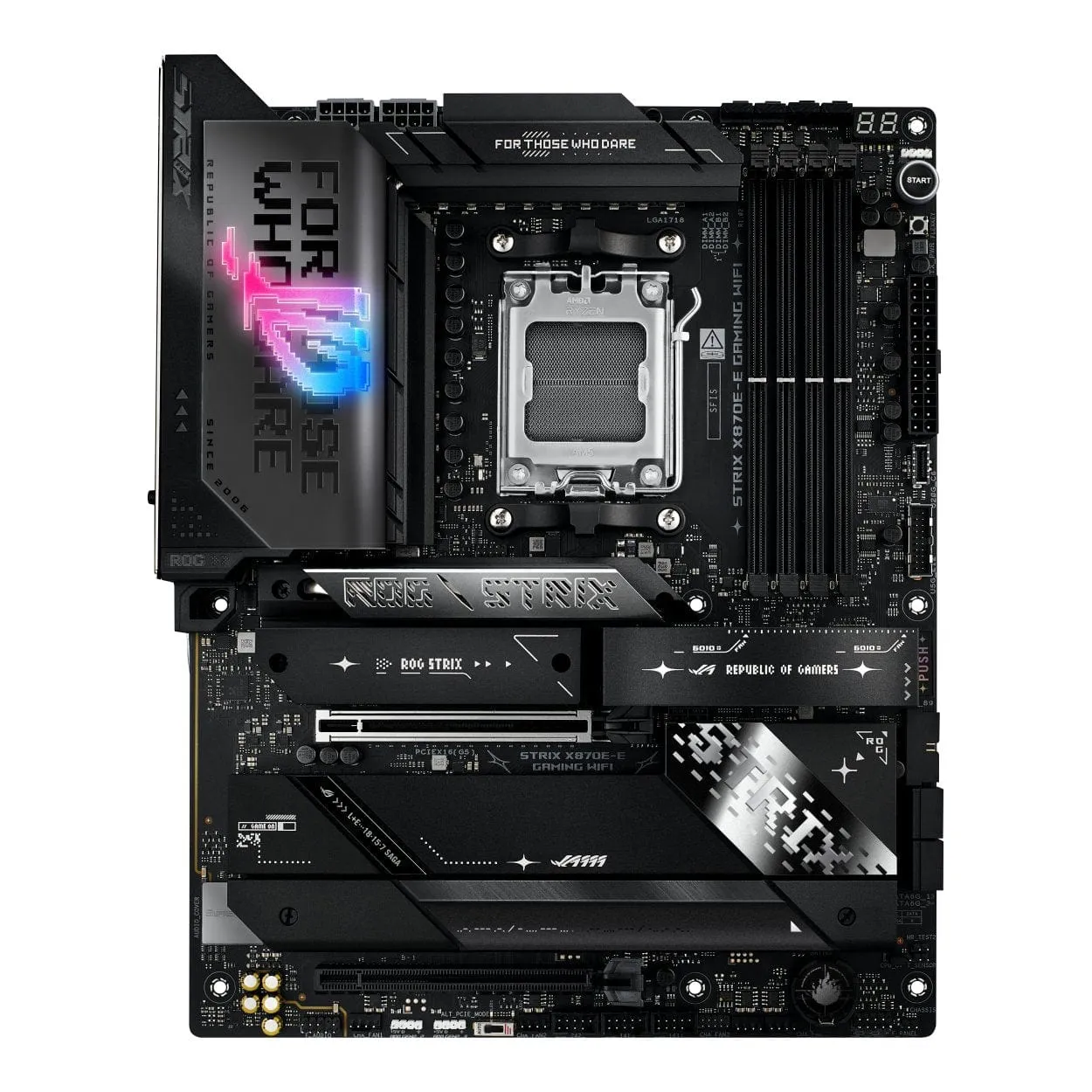 ASUS ROG STRIX X870E-E Gaming Wi-Fi AMD Socket AM5 ATX Motherboard 90MB1IB0-M0EAY0