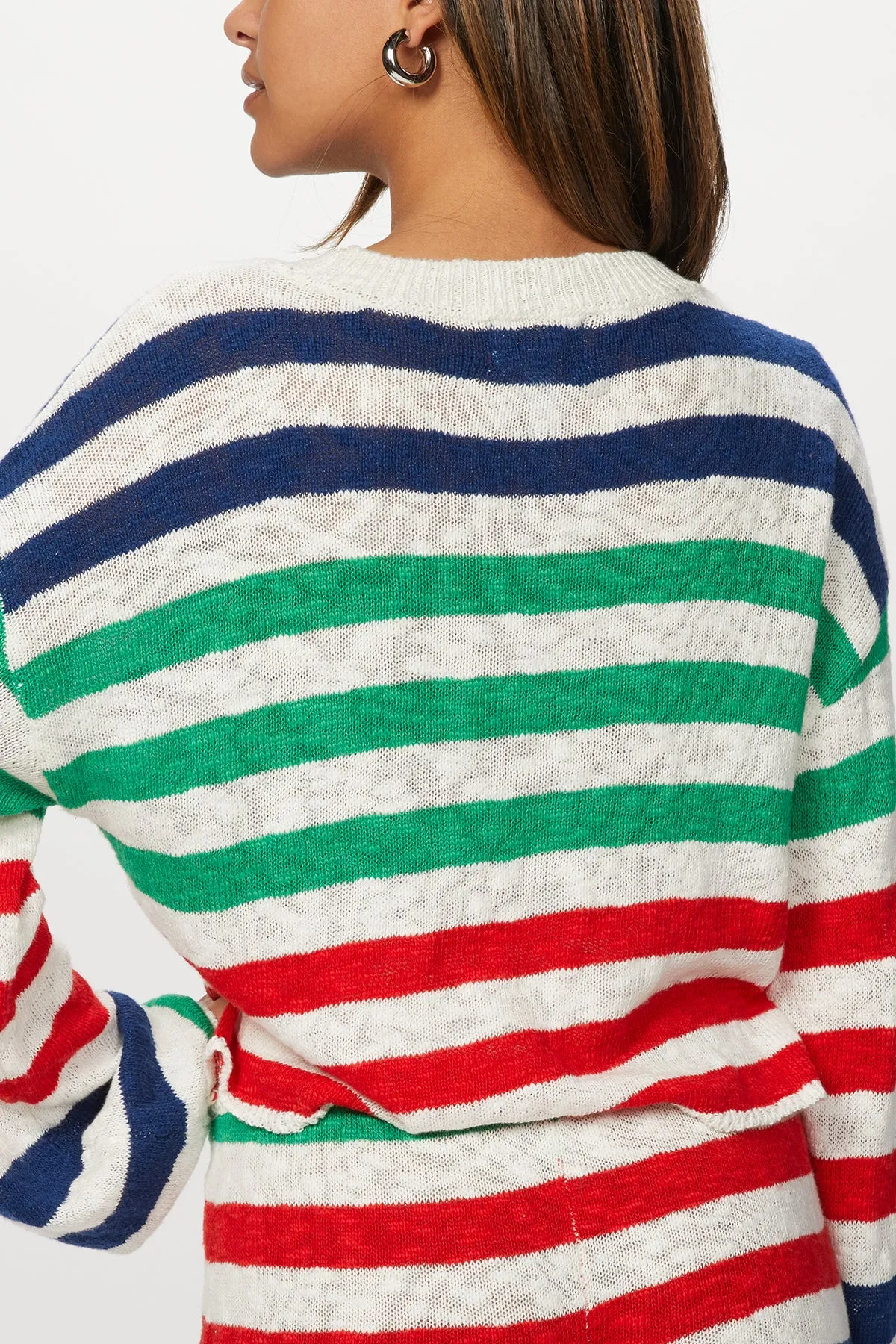 AVA OPEN-KNIT SWEATER