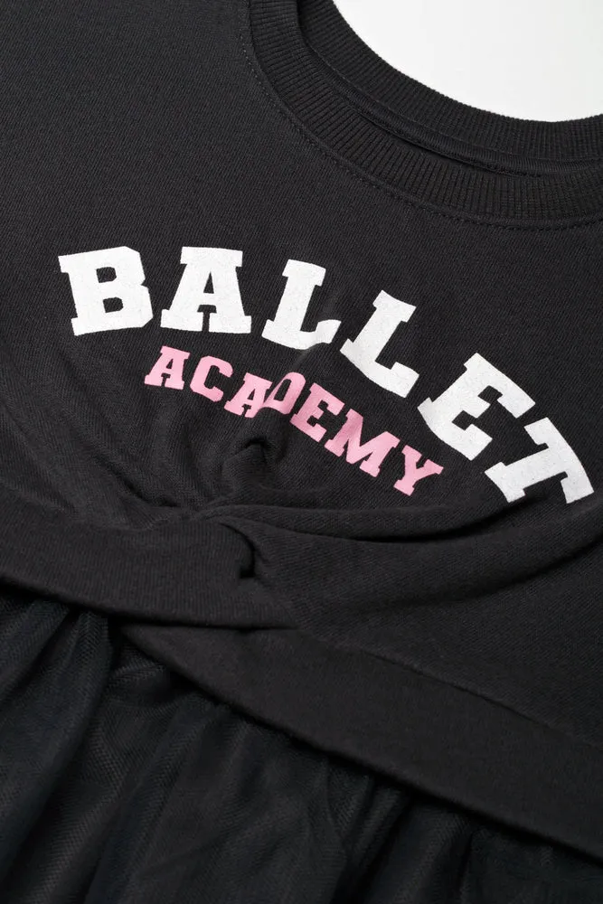 Ballet Dress Dark Grey