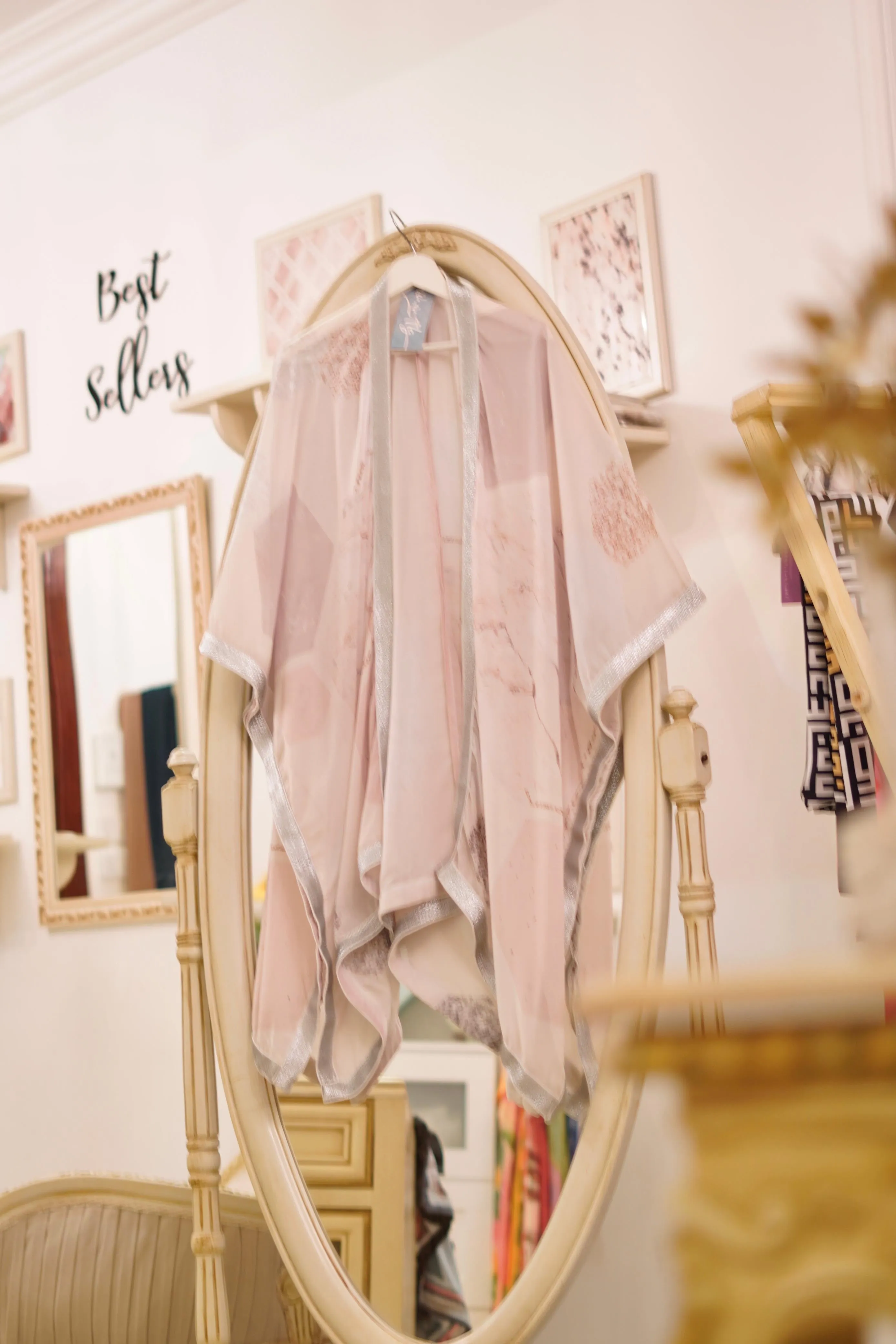 Beige Marble Kimono