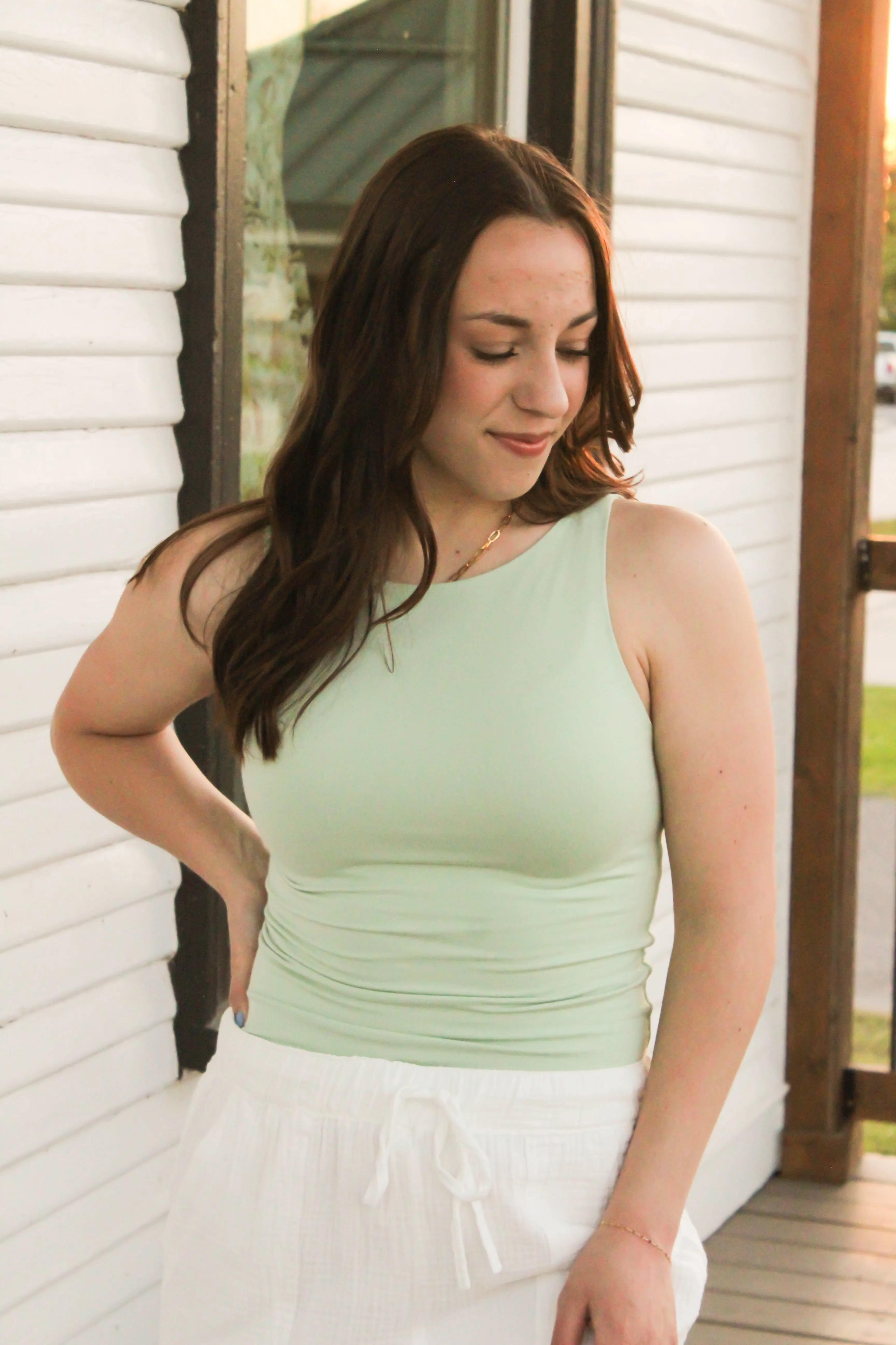 Boat Neck Tank - 6 Colors!