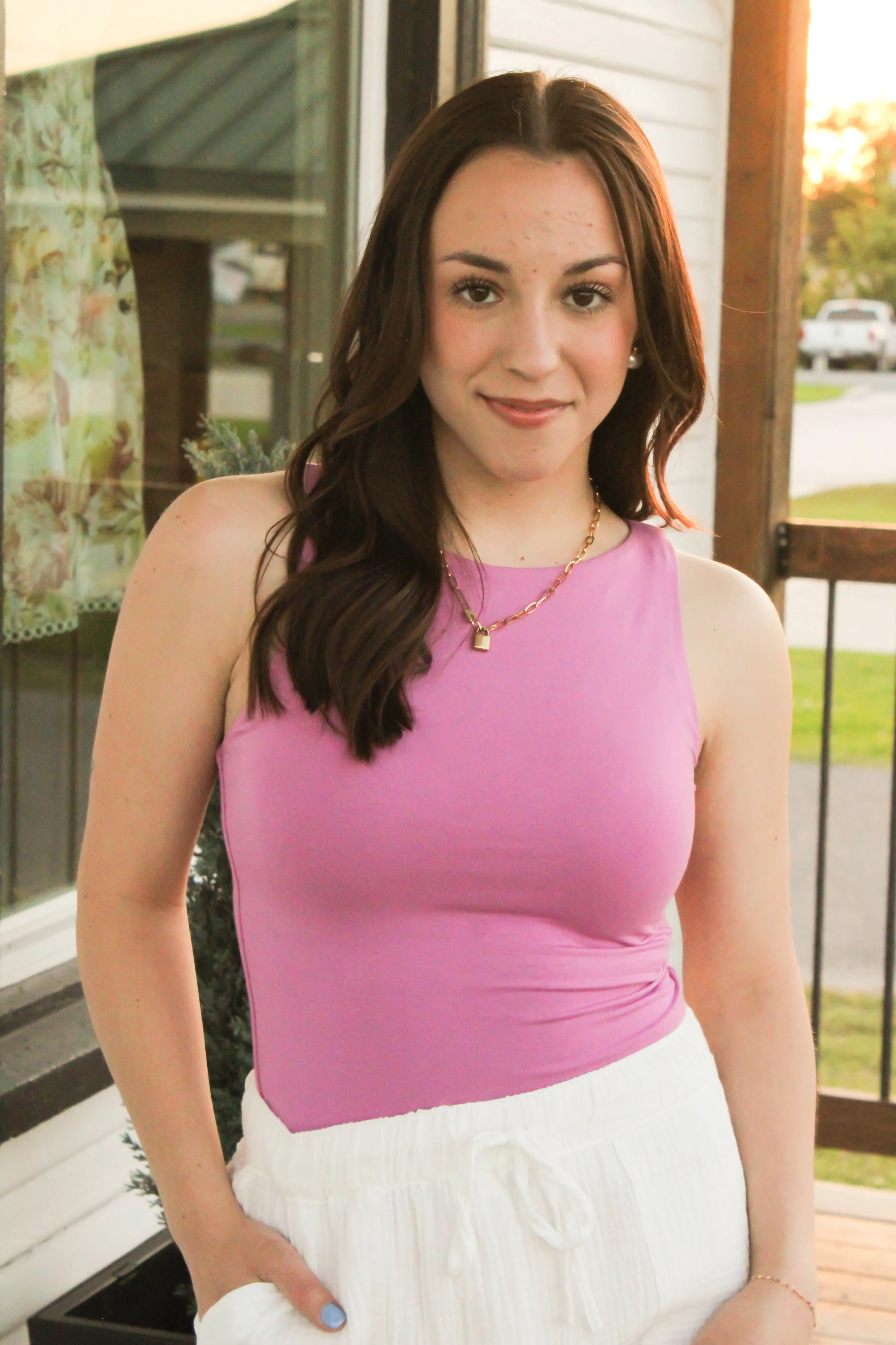 Boat Neck Tank - 6 Colors!