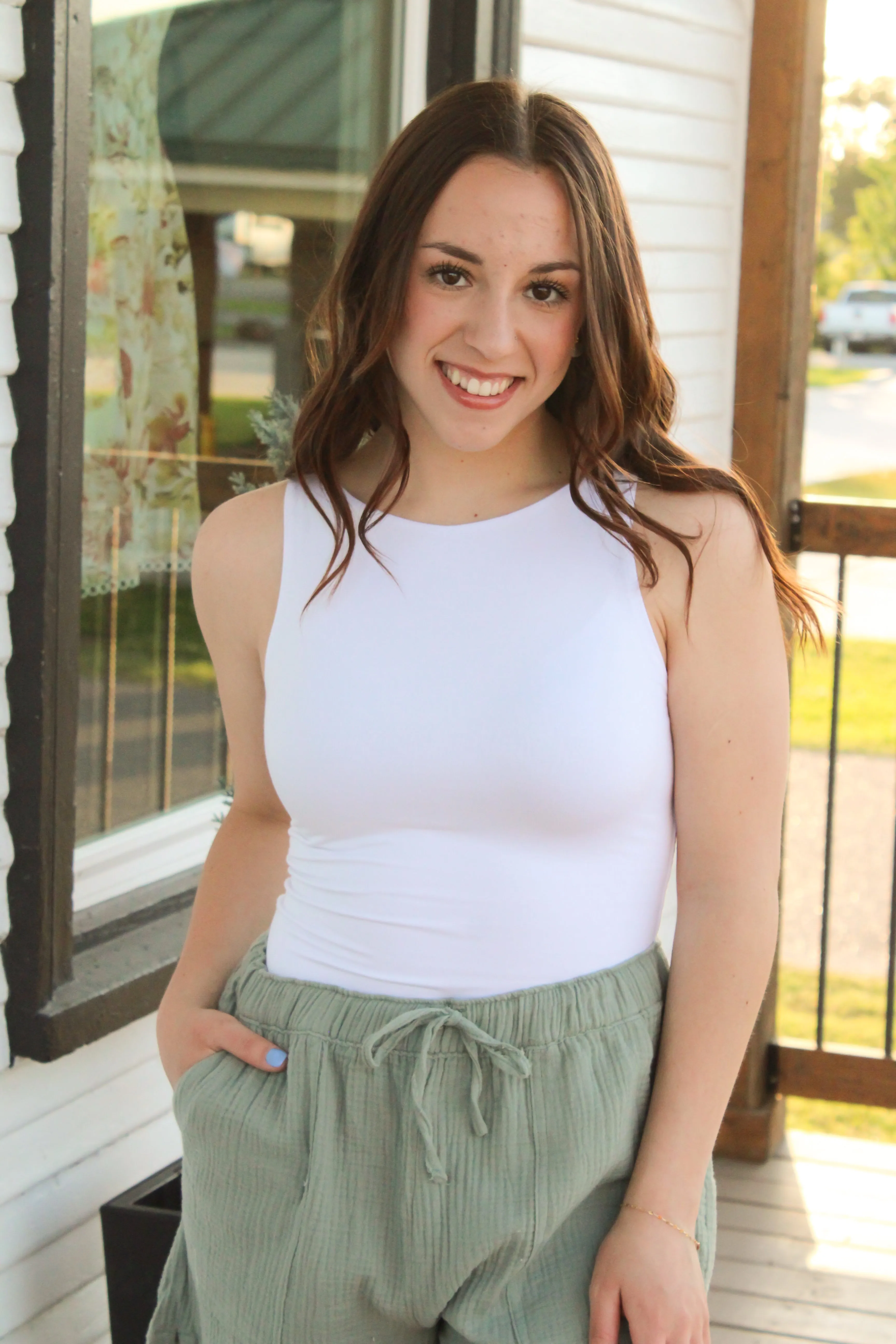 Boat Neck Tank - 6 Colors!