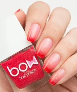 Bow Polish- Red Thermo Top Coat
