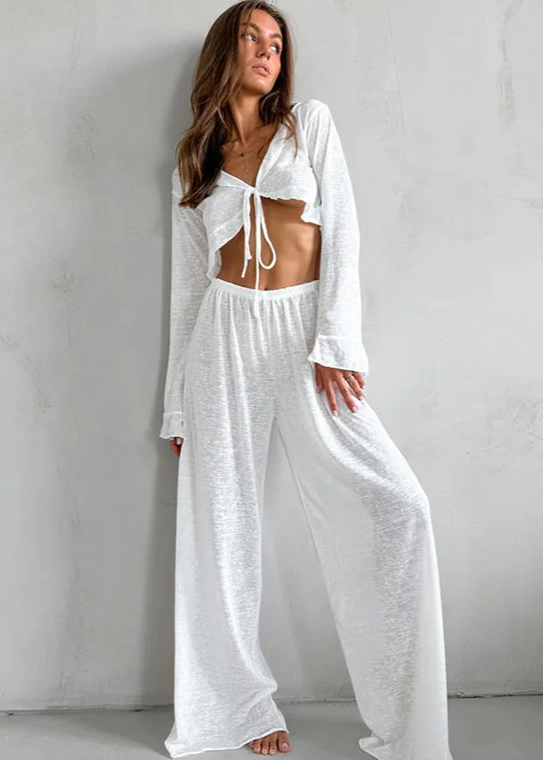 Breezy Tie-Front Lounge Set