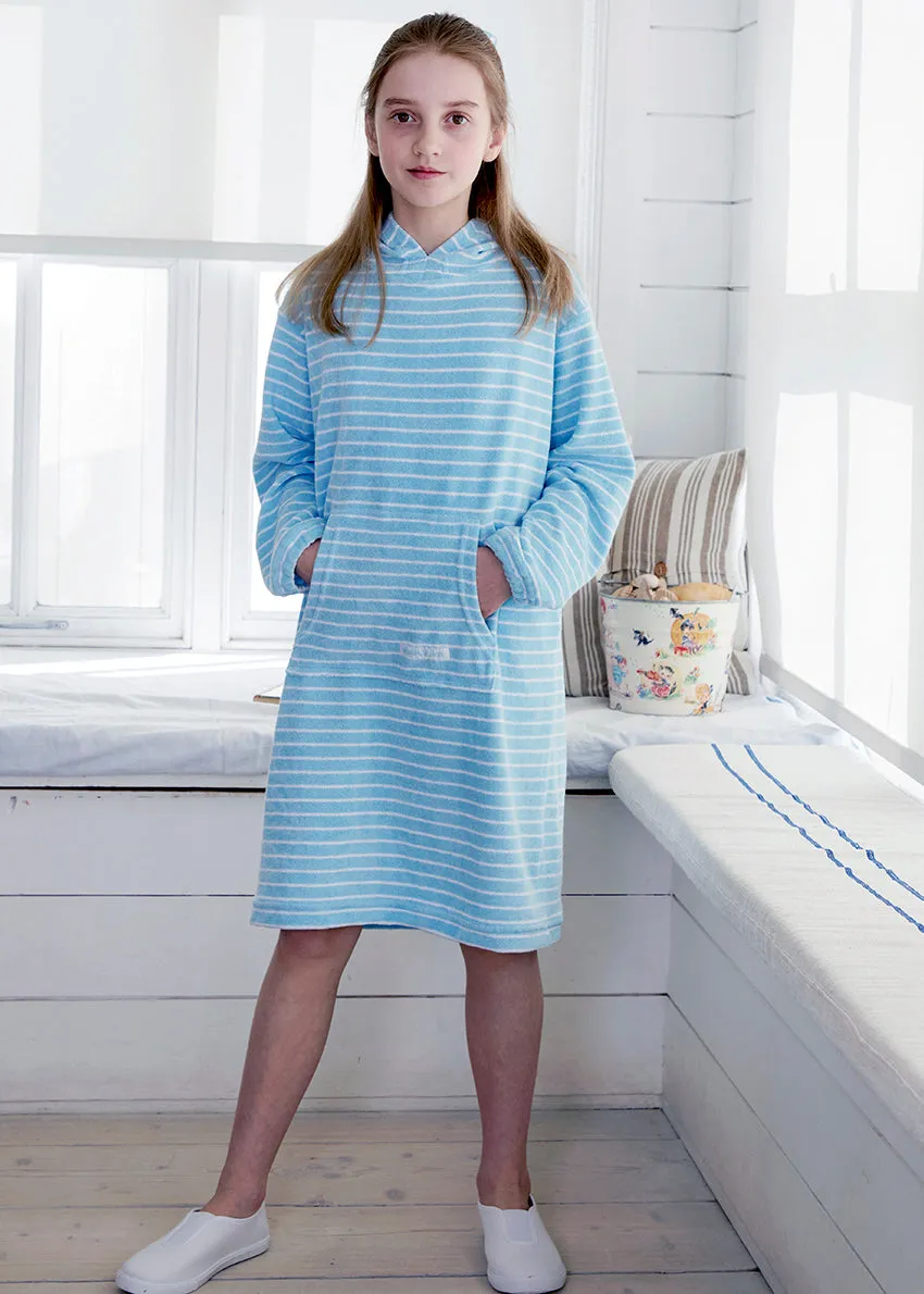 Bridie & Bert beach robes - sky white