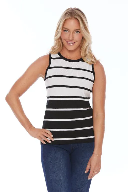 Camisole à rayures noir de Spense