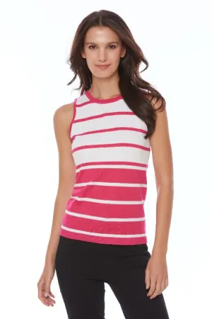Camisole à rayures rose de Spense