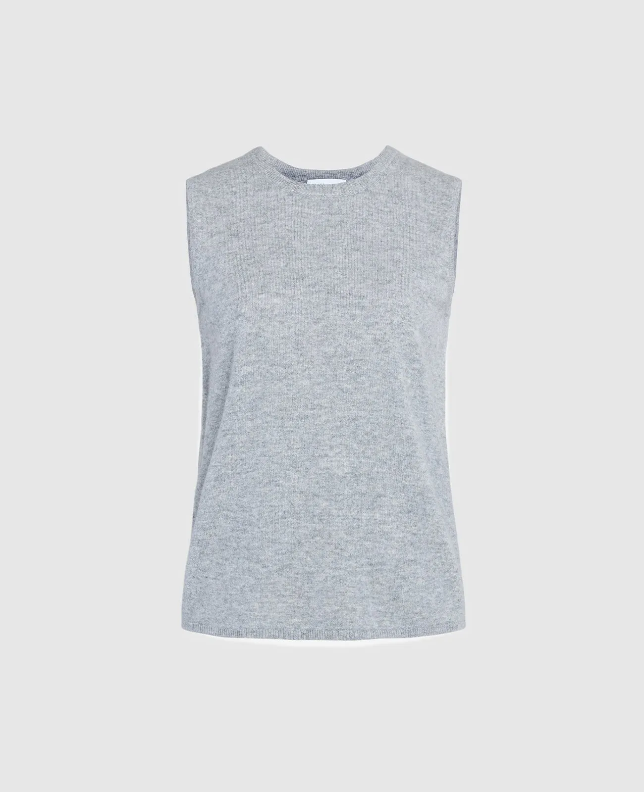 Cashmere Crew Neck Vest
