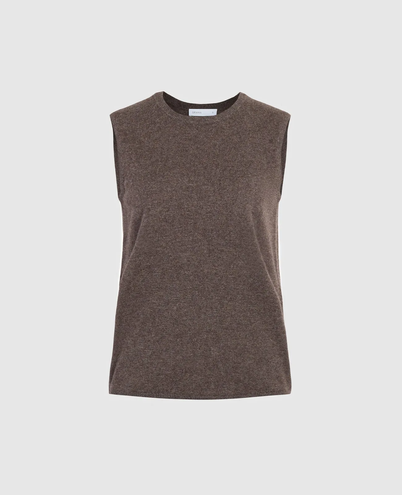 Cashmere Crew Neck Vest