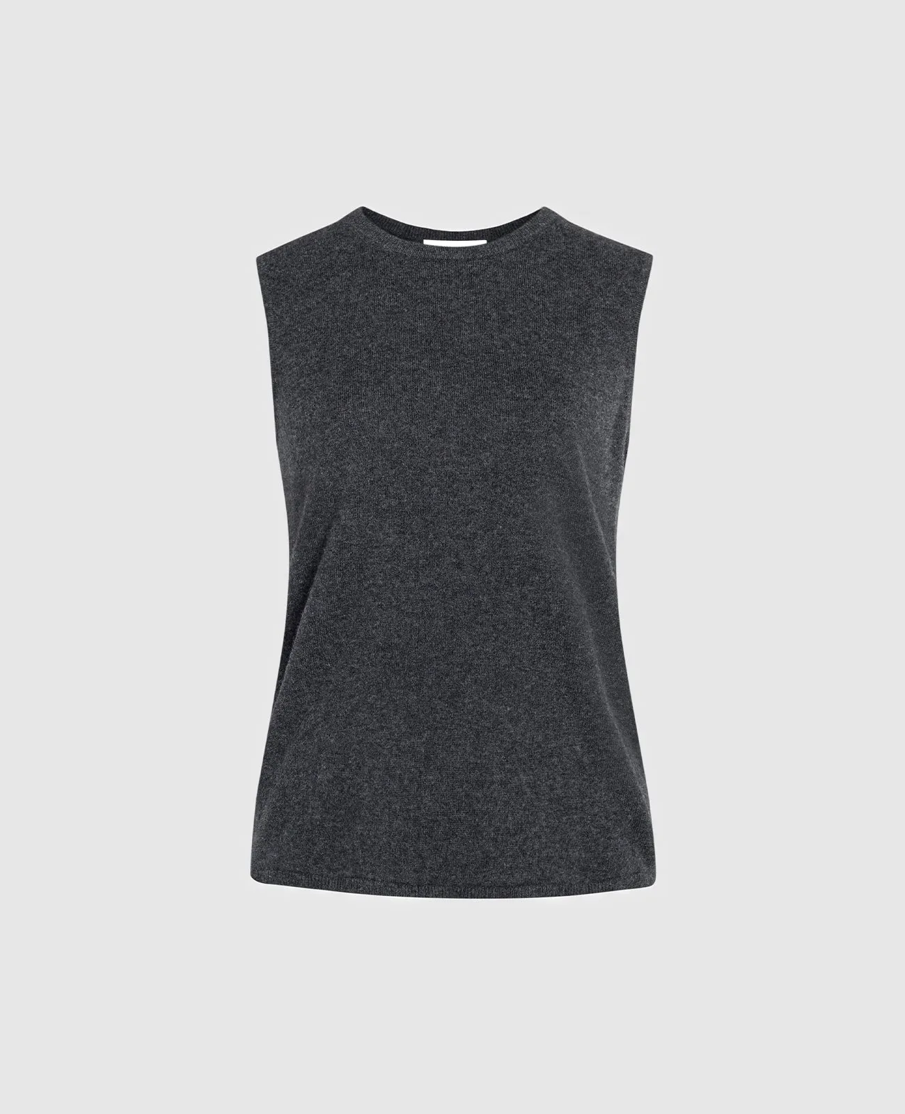 Cashmere Crew Neck Vest