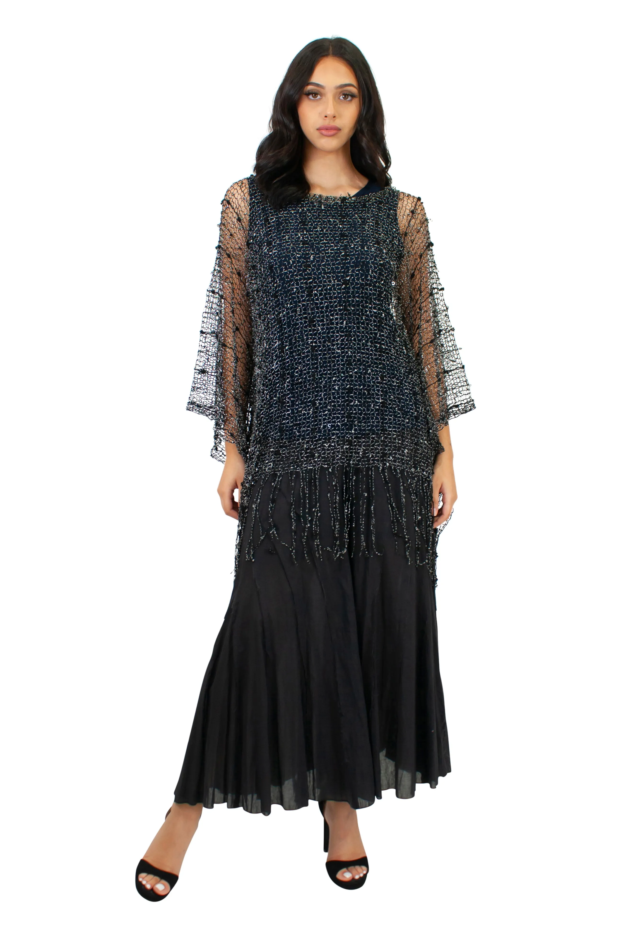 CH-4017 Cover-up in Turquoise