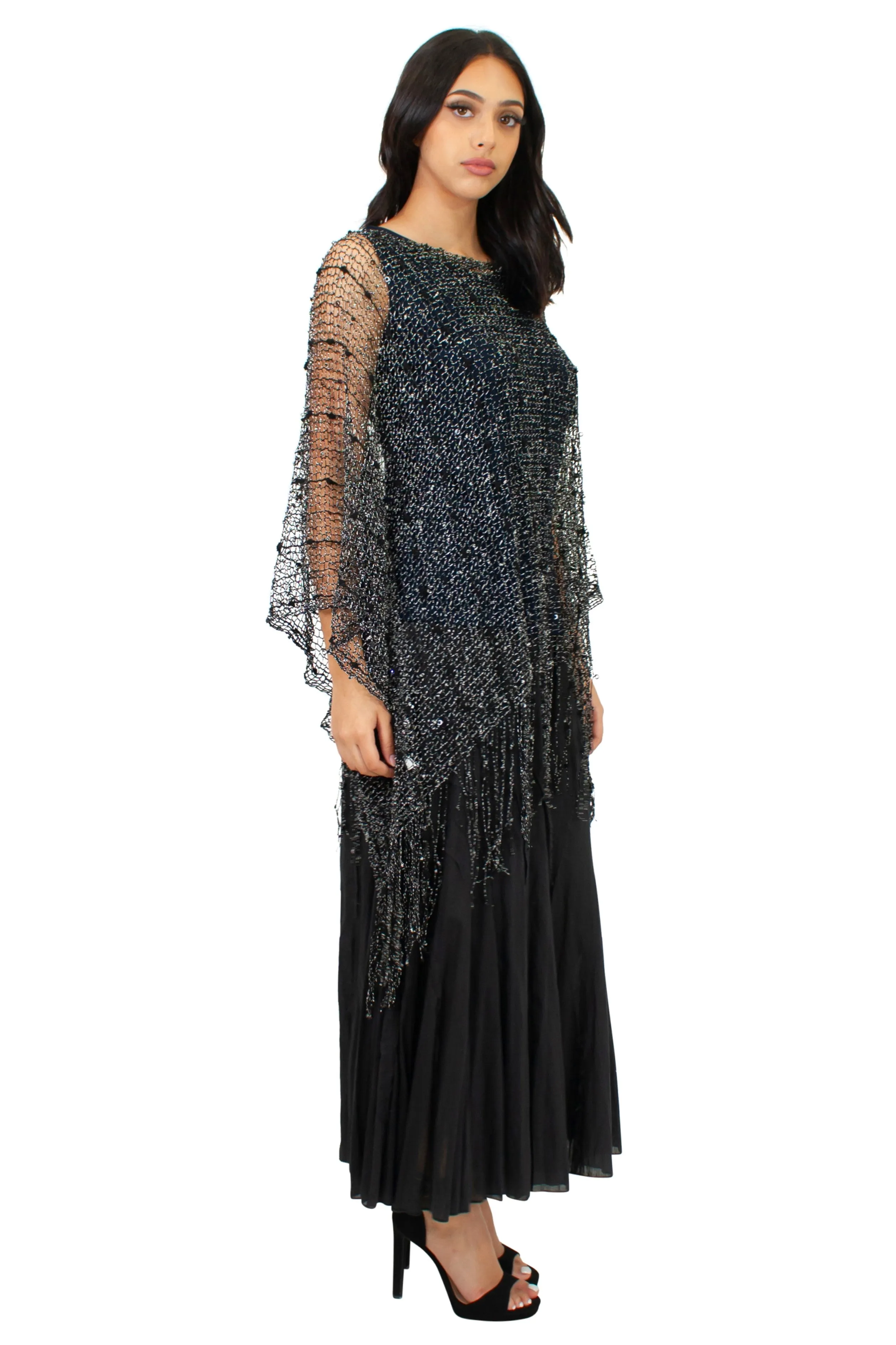 CH-4017 Cover-up in Turquoise