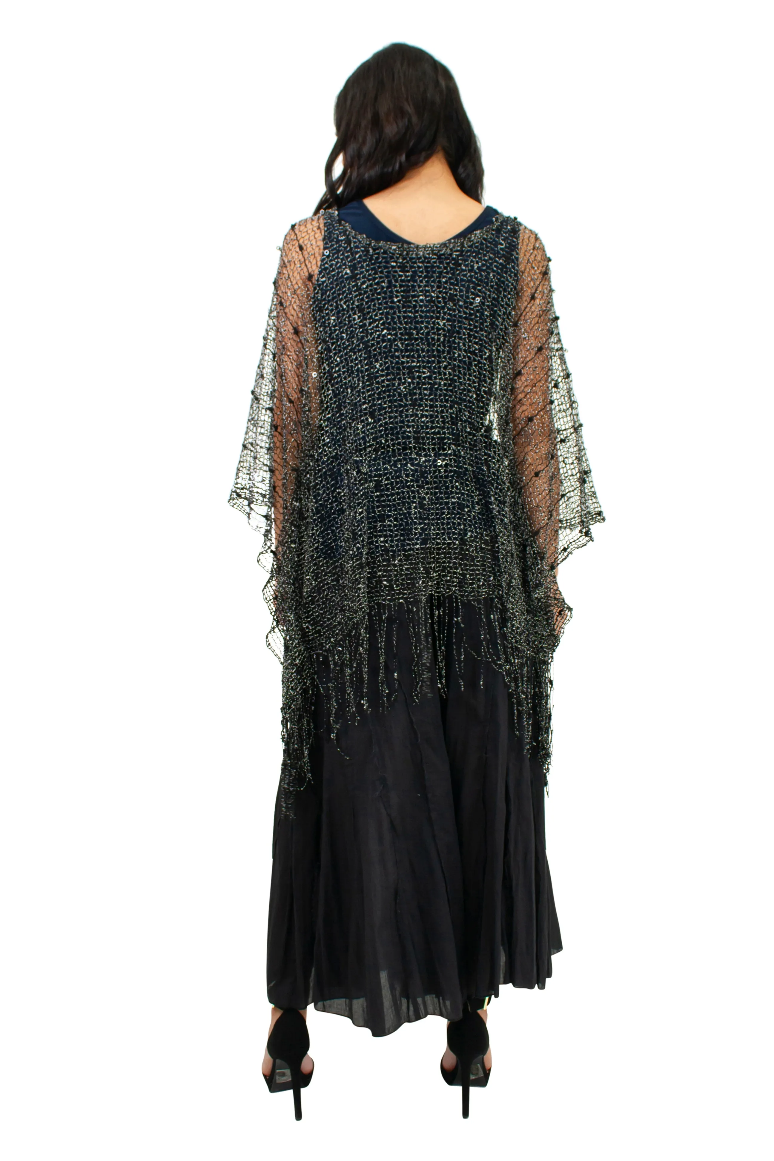 CH-4017 Cover-up in Turquoise