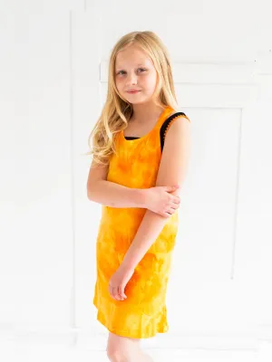 Chasteen Braided Tie Dye Tank Dress | Limeapple