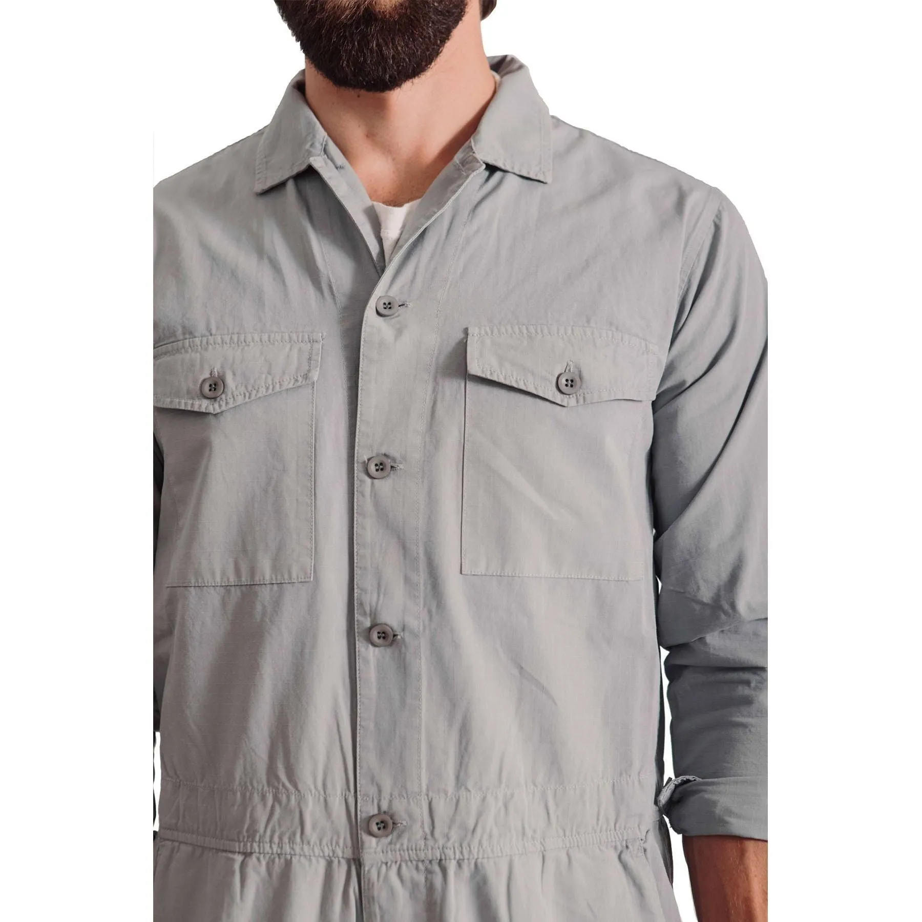 Climbing Jumpsuit, Light Grey