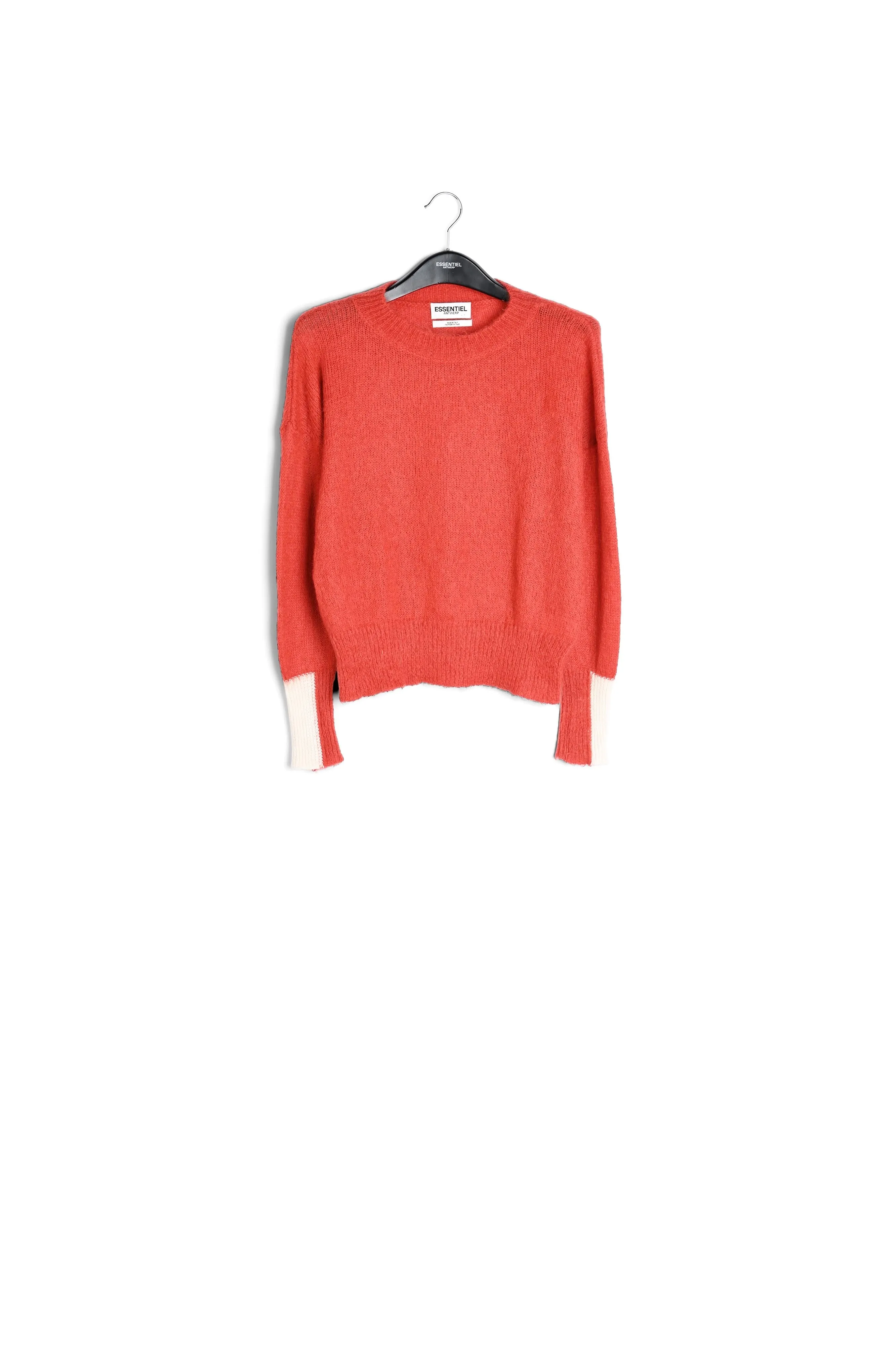 Contrast cuff sweater