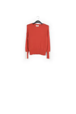 Contrast cuff sweater