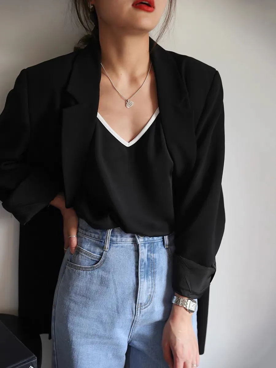 Contrast V Camisole Top