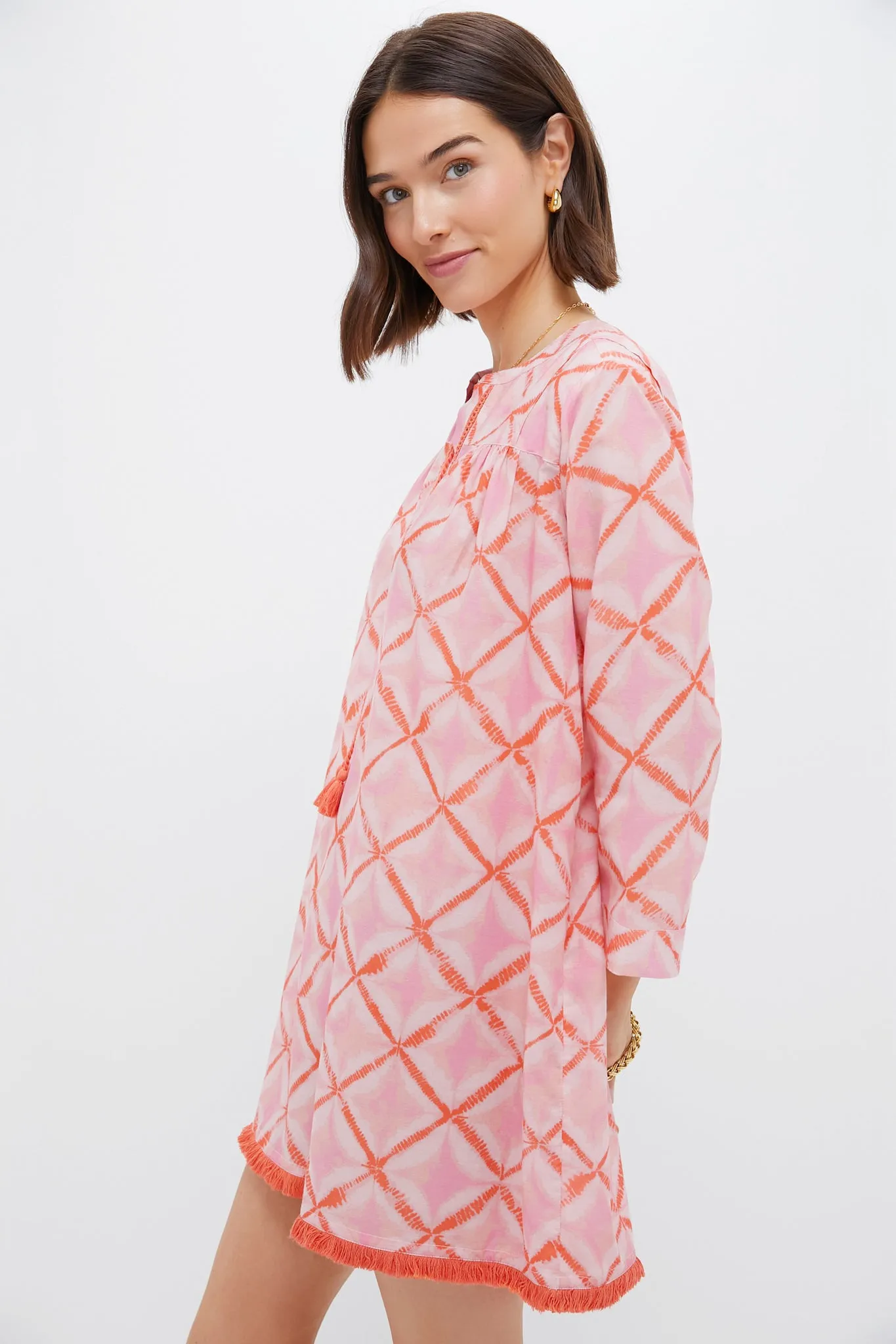 Coral Medallion Bondi Coverup