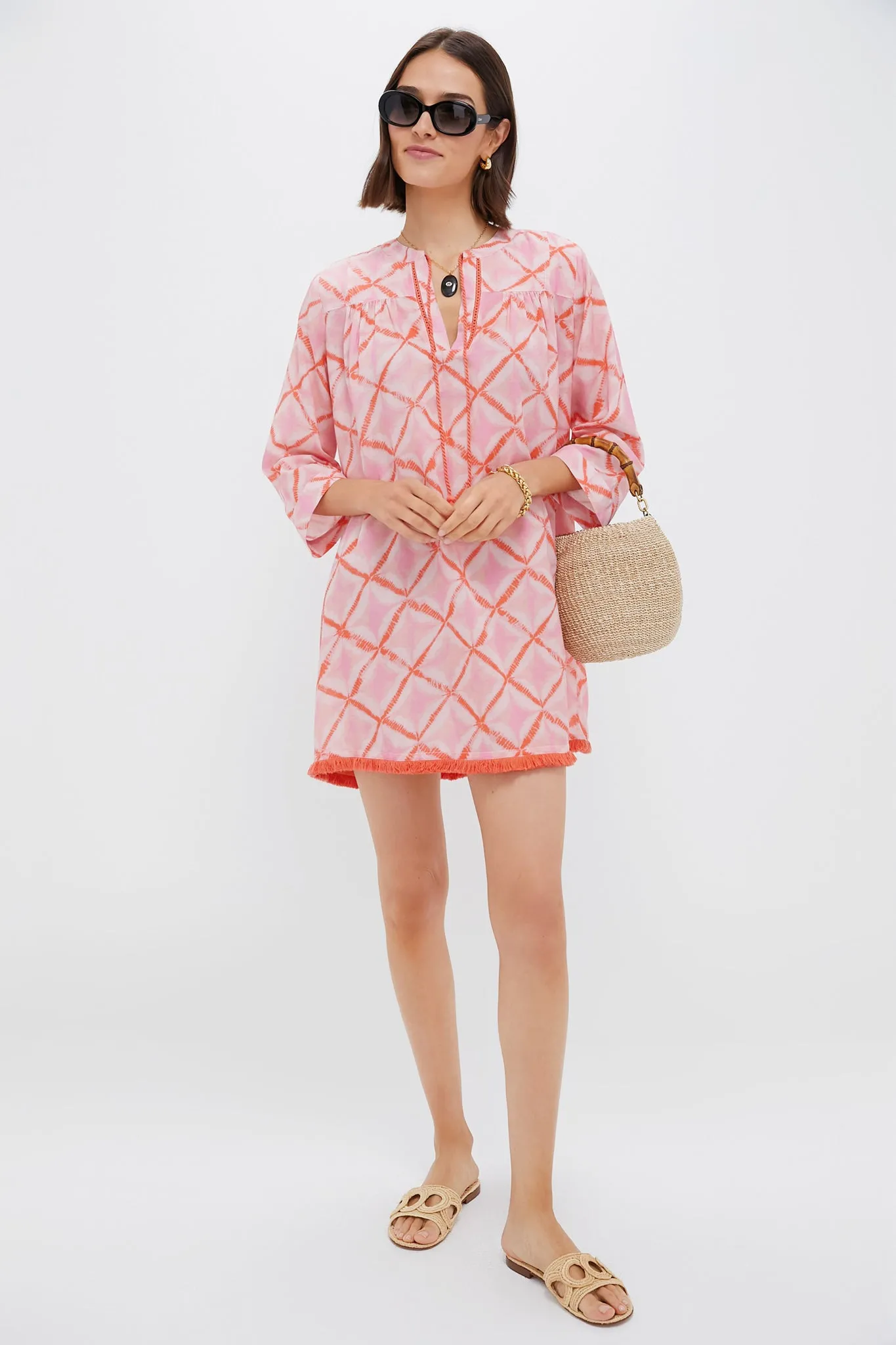 Coral Medallion Bondi Coverup