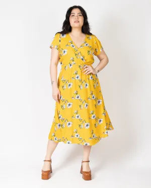 Crimson and Clover | Faux-Wrap Dress
