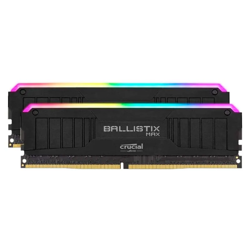 Crucial Ballistix Max RGB 16GBKit (2x8GB) DDR4 4400MHz Desktop Gaming Memory