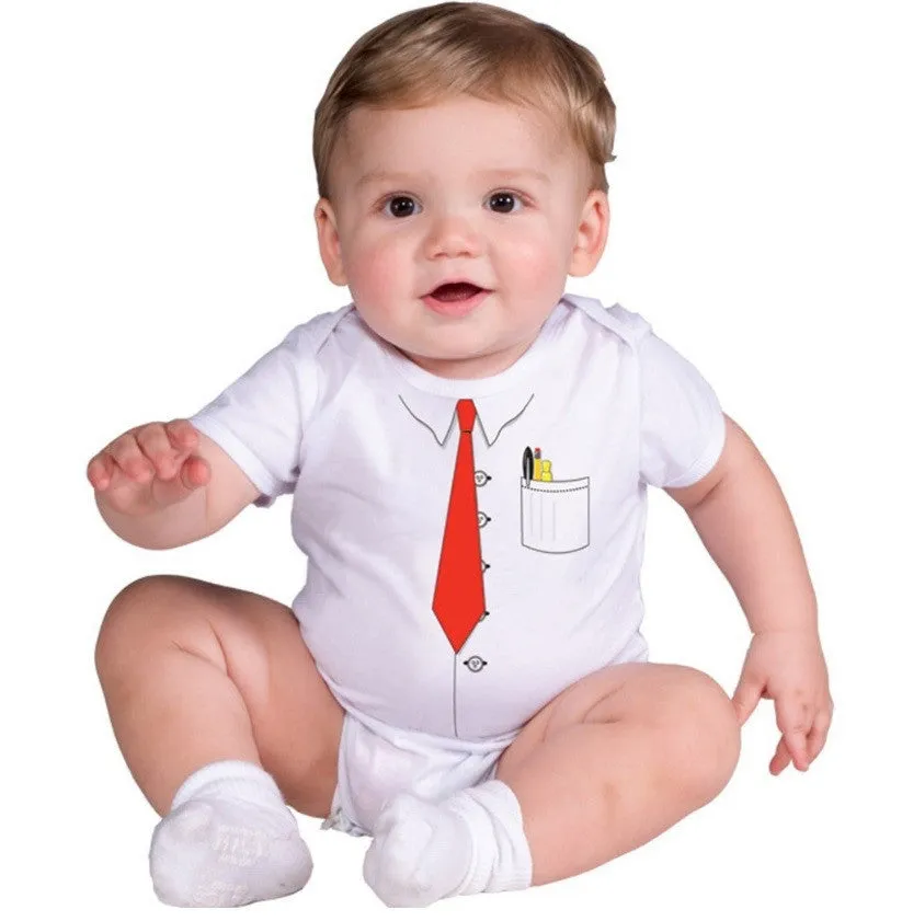 Doctor baby boy bodysuit short sleeve summer baby clothes born Jumpsuits Bebe clothing girl Infant Bodysuits