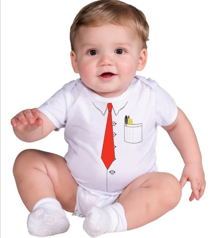 Doctor baby boy bodysuit short sleeve summer baby clothes born Jumpsuits Bebe clothing girl Infant Bodysuits