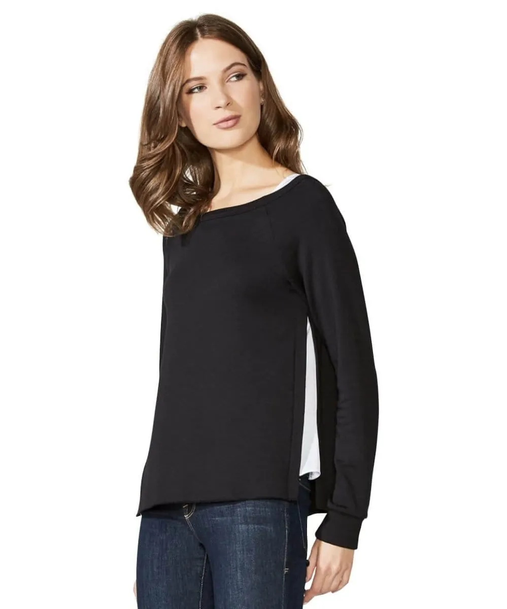 Double Down Sweatshirt, Chalk