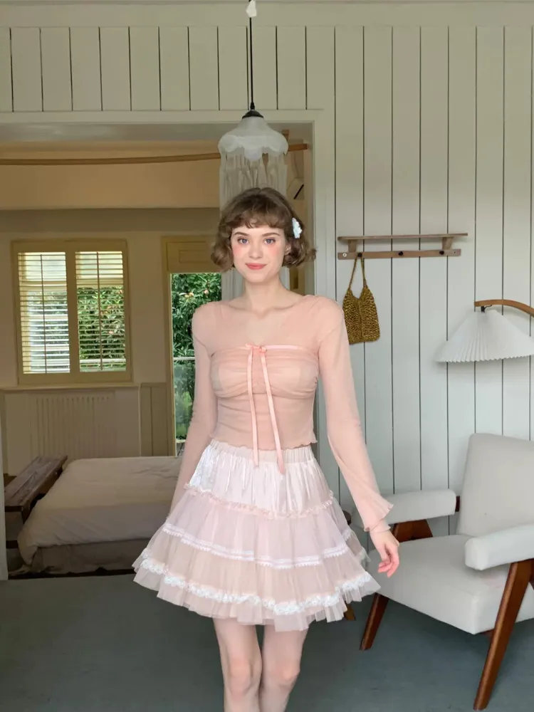 Dreamy Blush Tulle Skirt