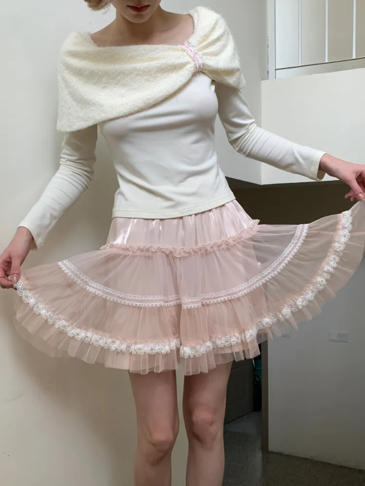 Dreamy Blush Tulle Skirt