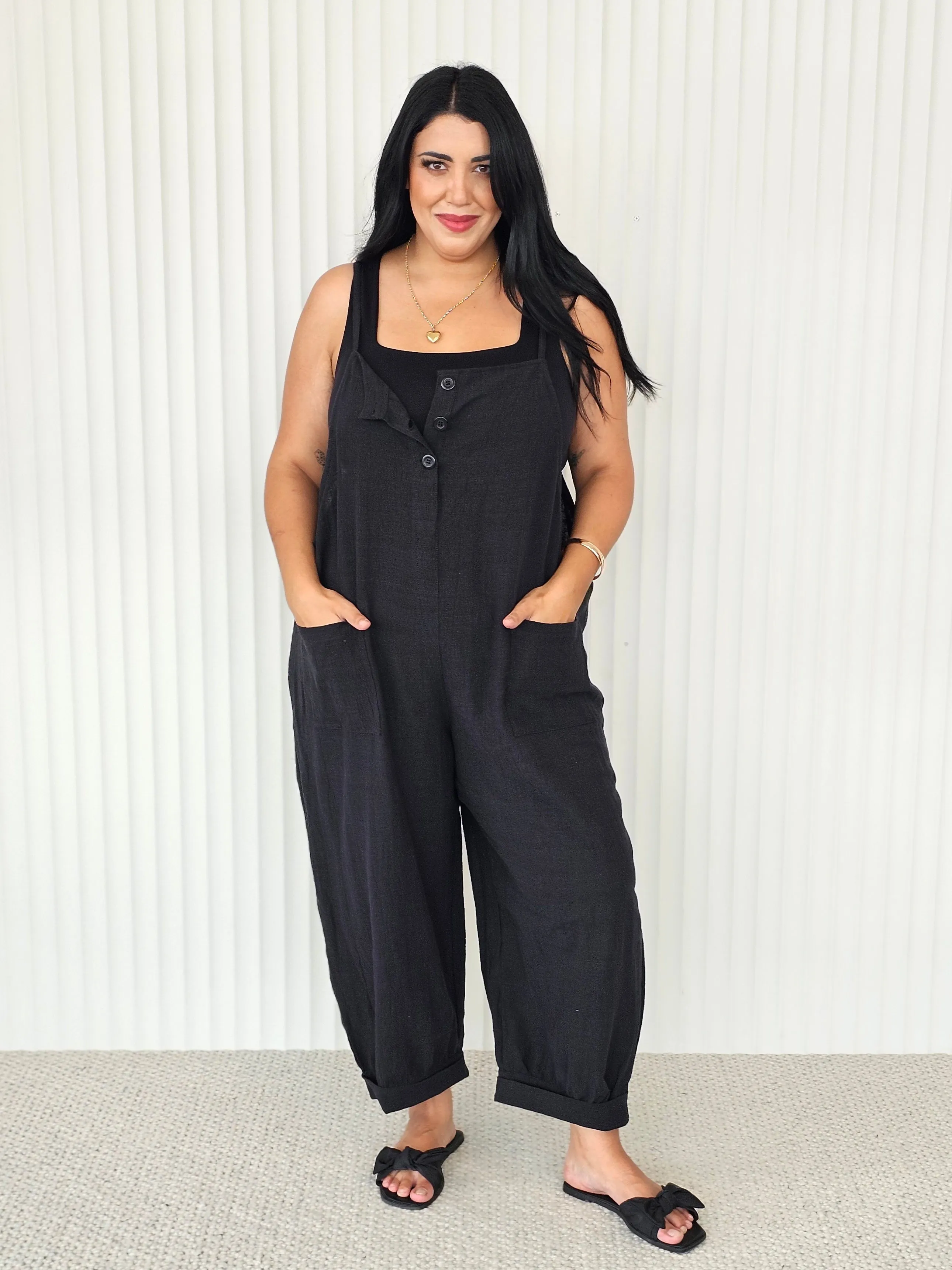 Eileen Jumpsuit  - Black
