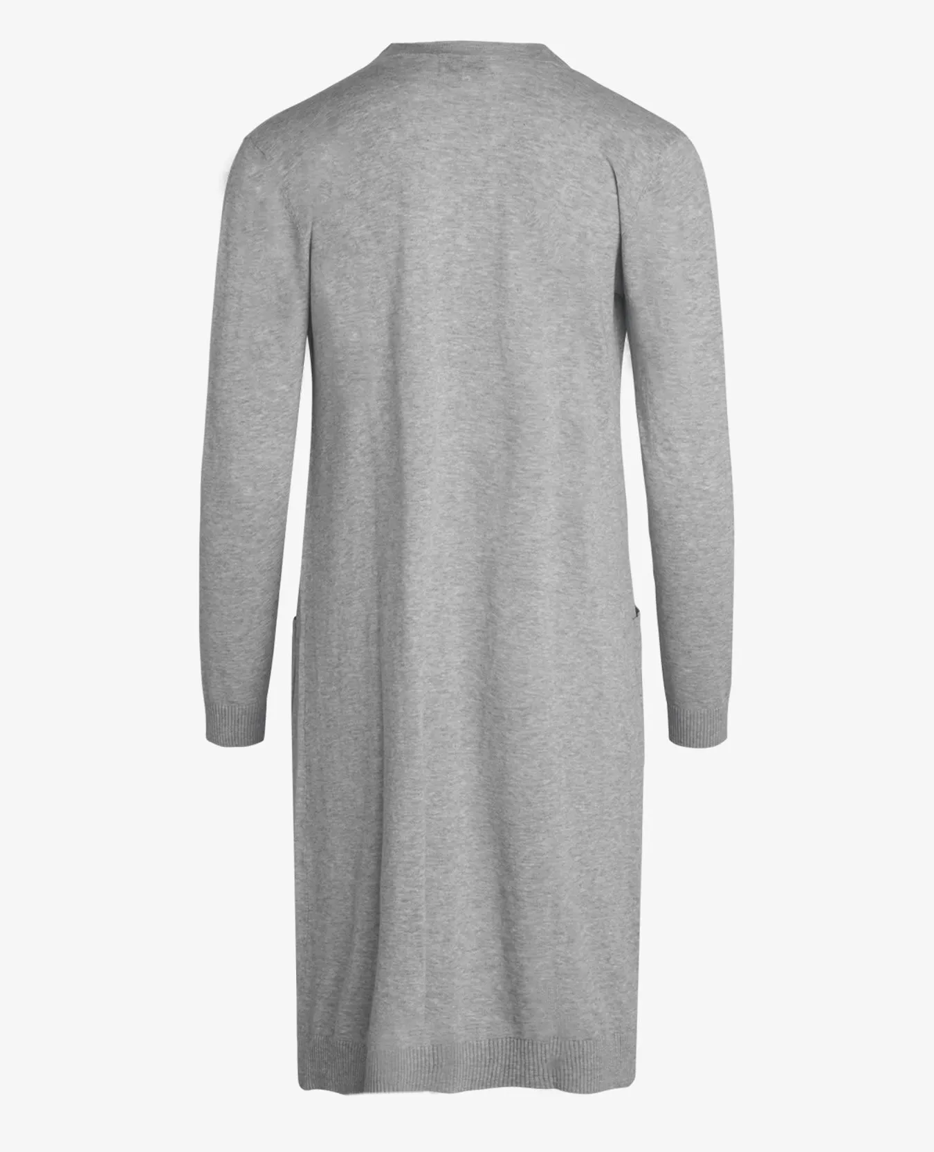 ESSENTIAL COTTON MELANGE CARDIGAN