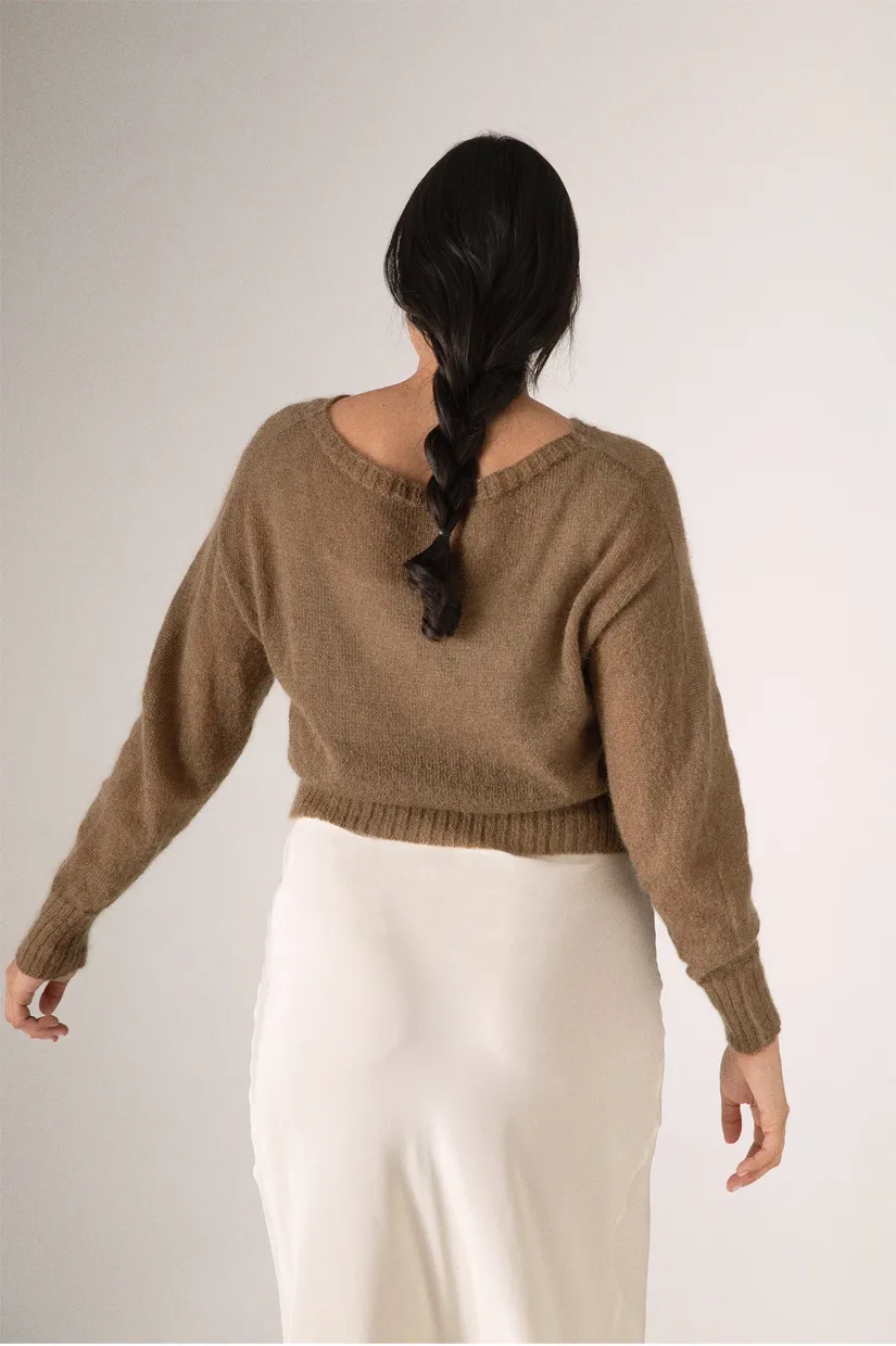 Francie The Fleur Cardigan - Hazel