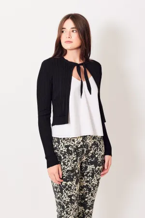 Ganni Light Viscose Rib Cardigan
