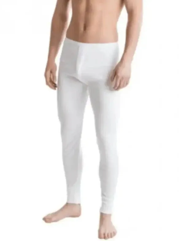 Guardian Mens Brushed Thermal Long Johns White