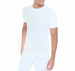 Guardian Men's Short Sleeve Top Ribbed Thermal White