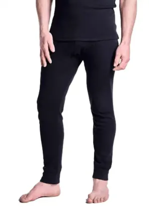 HJ Hall Mens Thermal Long Johns Black