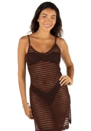 Hurley Crochet Mini Dress