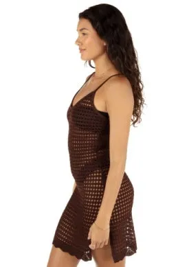Hurley Crochet Mini Dress