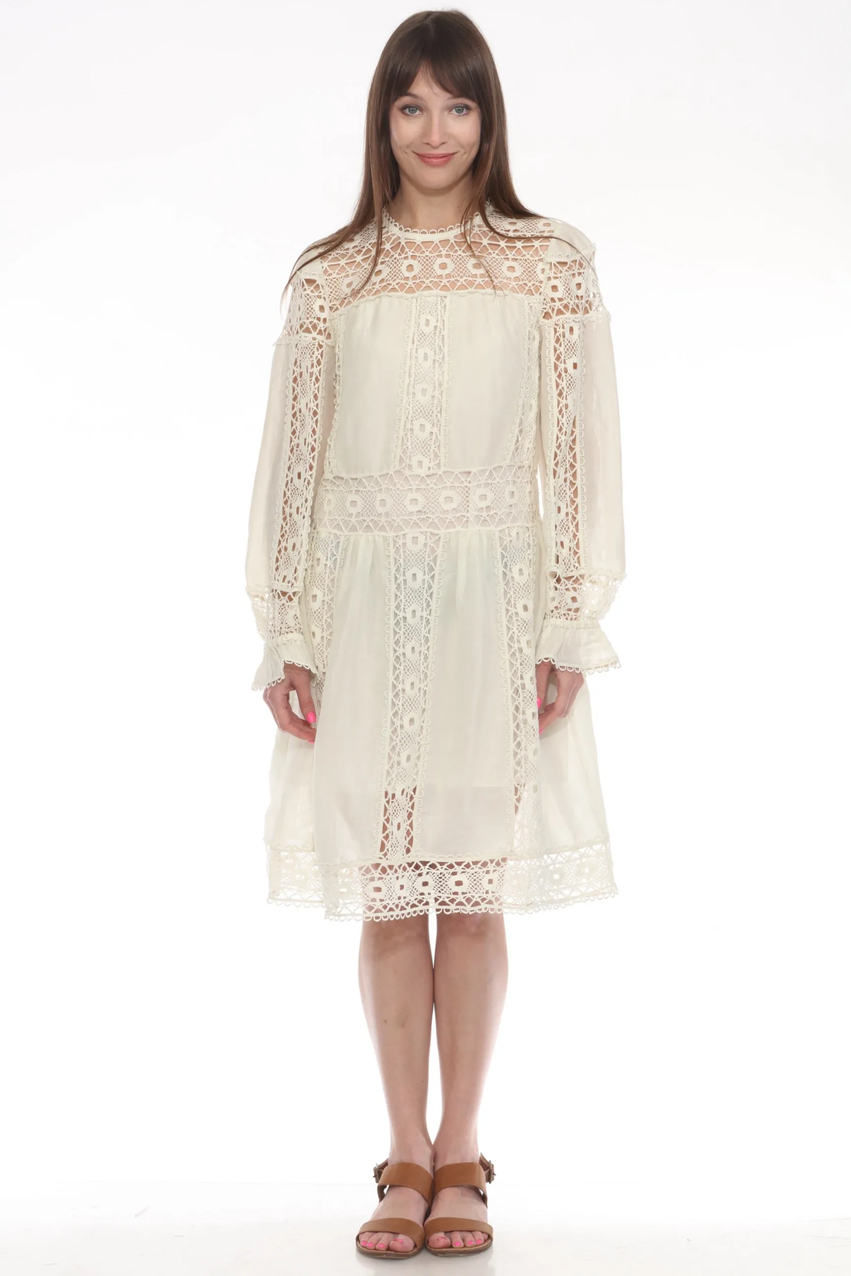 Johnny Was Jade Mitska Lace Mini Dress L30224 *